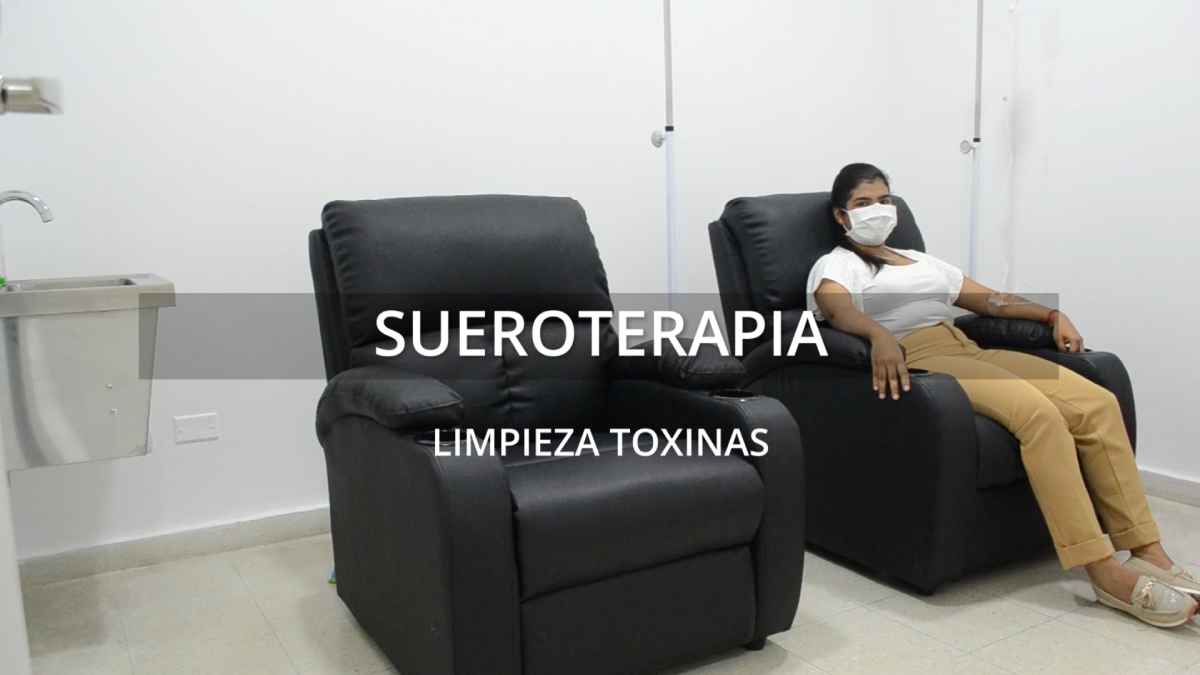 Foto Sueroterapia servicio de Limpieza Toxinas